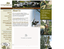 Tablet Screenshot of livingtreecare.com